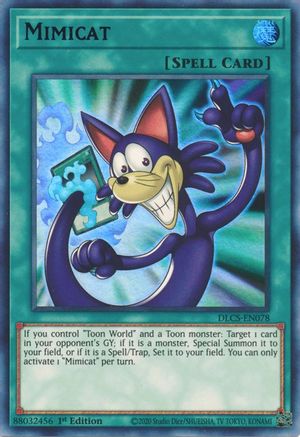 Mimicat (Purple) (DLCS-EN078) - Dragons of Legend: The Complete Series 1st Edition