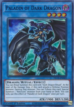 Paladin of Dark Dragon (Blue) (DLCS-EN069) - Dragons of Legend: The Complete Series 1st Edition