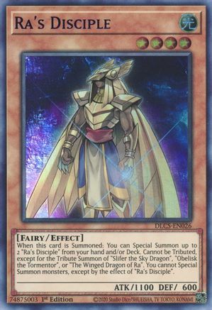 Ra's Disciple (Purple) (DLCS-EN026) - Dragons of Legend: The Complete Series 1st Edition