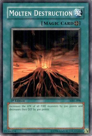 Molten Destruction (MRL-098) - Magic Ruler Unlimited