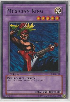 Musician King (MRD-103) - Metal Raiders Unlimited