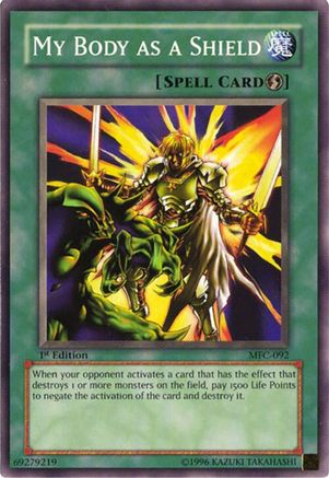 My Body as a Shield (MFC-092) - Magician's Force 1st Edition