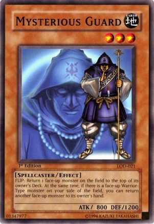 Mysterious Guard (LOD-021) - Legacy of Darkness 1st Edition