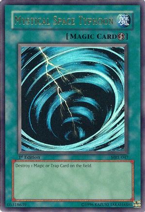 Mystical Space Typhoon (MRL-047) - Magic Ruler 1st Edition