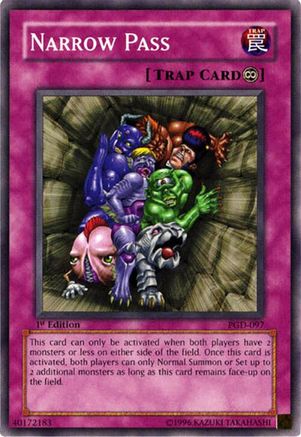 Narrow Pass (PGD-097) - Pharaonic Guardian 1st Edition