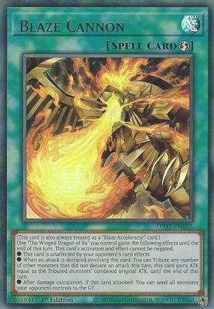 Blaze Cannon (LED7-EN005) - Legendary Duelists: Rage of Ra Unlimited