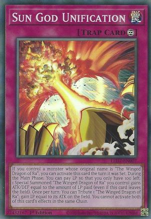 Sun God Unification (LED7-EN007) - Legendary Duelists: Rage of Ra 1st Edition