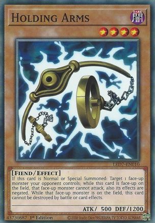 Holding Arms (LED7-EN010) - Legendary Duelists: Rage of Ra Unlimited