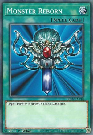 Monster Reborn (LED7-EN012) - Legendary Duelists: Rage of Ra Unlimited