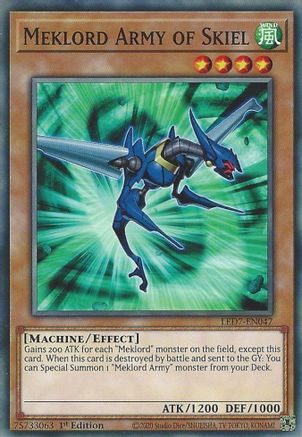 Meklord Army of Skiel (LED7-EN047) - Legendary Duelists: Rage of Ra Unlimited