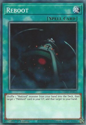 Reboot (LED7-EN051) - Legendary Duelists: Rage of Ra Unlimited