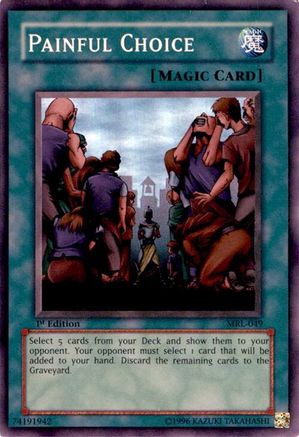 Painful Choice (MRL-049) - Magic Ruler 1st Edition