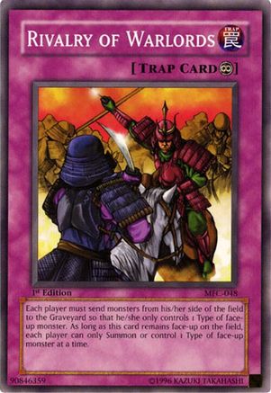 Rivalry of Warlords (MFC-048) - Magician's Force 1st Edition