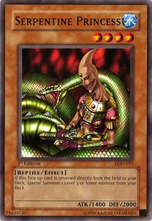 Serpentine Princess (LOD-057) - Legacy of Darkness 1st Edition