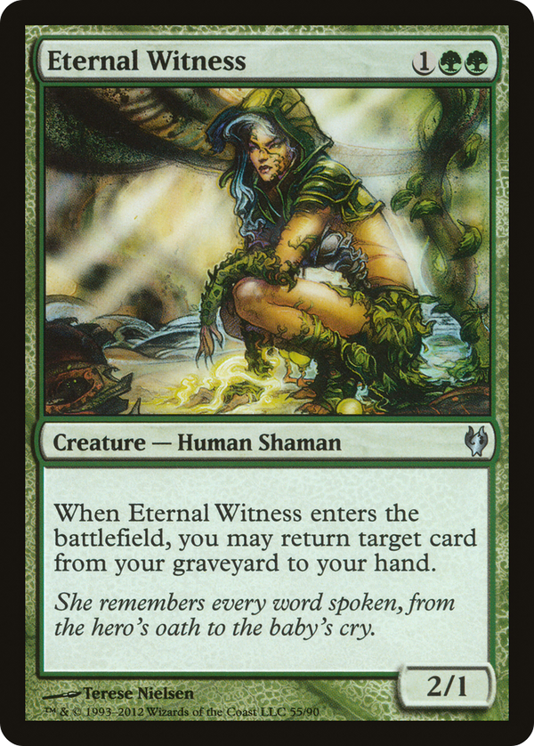 Eternal Witness [Duel Decks: Izzet vs. Golgari]