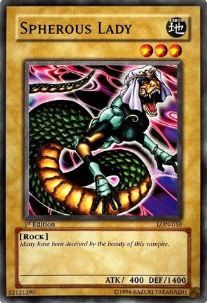 Spherous Lady (LON-059) - Labyrinth of Nightmare 1st Edition