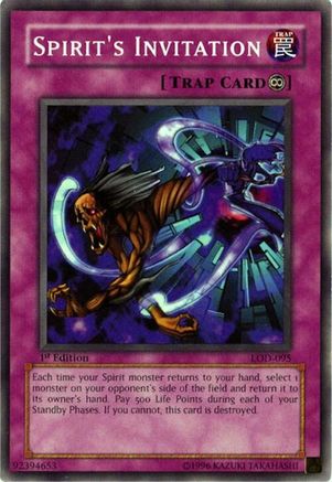 Spirit's Invitation (LOD-095) - Legacy of Darkness 1st Edition