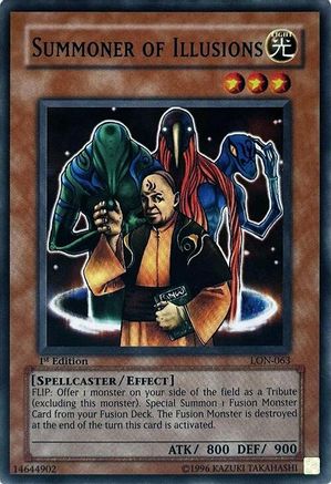 Summoner of Illusions (LON-063) - Labyrinth of Nightmare 1st Edition