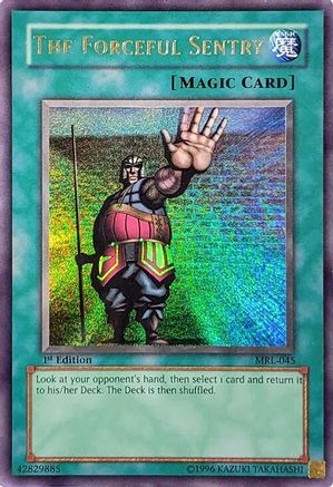 The Forceful Sentry (MRL-045) - Magic Ruler 1st Edition