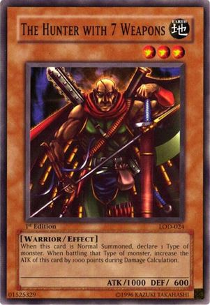 The Hunter with 7 Weapons (LOD-024) - Legacy of Darkness 1st Edition