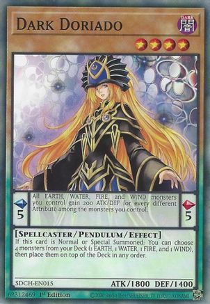 Dark Doriado (SDCH-EN015) - Structure Deck: Spirit Charmers 1st Edition