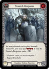 Staunch Response (Red) [U-WTR051] (Welcome to Rathe Unlimited)  Unlimited Rainbow Foil