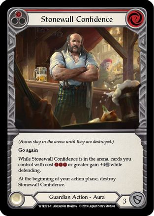 Stonewall Confidence (Red) [U-WTR072] (Welcome to Rathe Unlimited)  Unlimited Normal