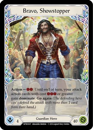 Bravo, Showstopper // Dorinthea Ironsong (WTR038) - Welcome to Rathe Unlimited Edition