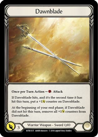 Dawnblade // Harmonized Kodachi (WTR115) - Welcome to Rathe Unlimited Edition