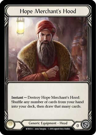 Hope Merchant's Hood [U-WTR151] (Welcome to Rathe Unlimited)  Unlimited Normal