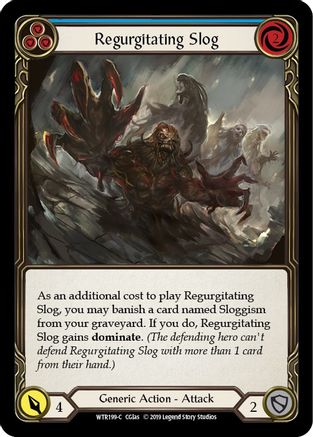 Regurgitating Slog (Blue) [U-WTR199] (Welcome to Rathe Unlimited)  Unlimited Normal