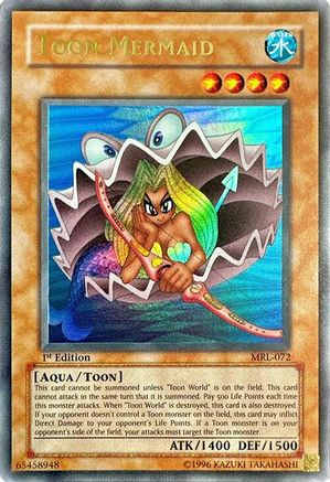 Toon Mermaid (MRL-072) - Magic Ruler 1st Edition