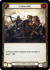 Unmovable (Yellow) [U-WTR213] (Welcome to Rathe Unlimited)  Unlimited Normal