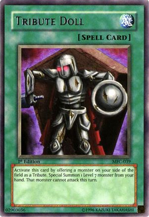 Tribute Doll (MFC-039) - Magician's Force 1st Edition