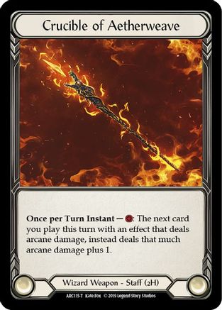 Crucible of Aetherweave // Kano (ARC115) - Arcane Rising Unlimited Edition