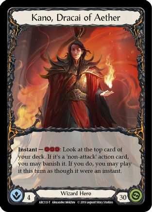 Kano, Dracai of Aether // Viserai (ARC113) - Arcane Rising 1st Edition