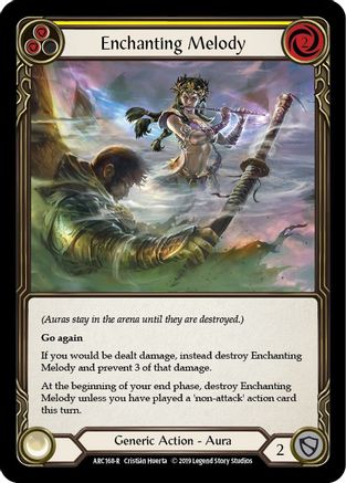 Enchanting Melody (Yellow) [U-ARC168] (Arcane Rising Unlimited)  Unlimited Rainbow Foil