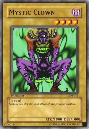 Mystic Clown (SDY-019) - Starter Deck: Yugi Unlimited
