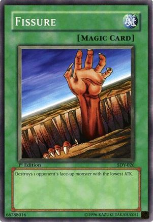 Fissure (SDY-026) - Starter Deck: Yugi 1st Edition