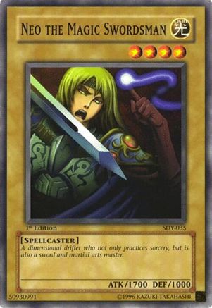 Neo the Magic Swordsman (SDY-035) - Starter Deck: Yugi 1st Edition