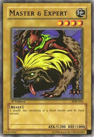 Master & Expert (SDK-016) - Starter Deck: Kaiba Unlimited