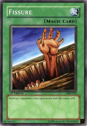 Fissure (SDK-032) - Starter Deck: Kaiba Unlimited