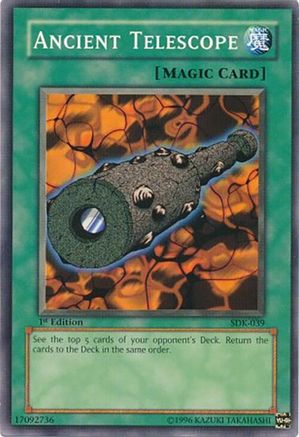 Ancient Telescope (SDK-039) - Starter Deck: Kaiba Unlimited