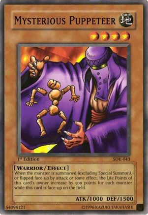 Mysterious Puppeteer (SDK-043) - Starter Deck: Kaiba Unlimited