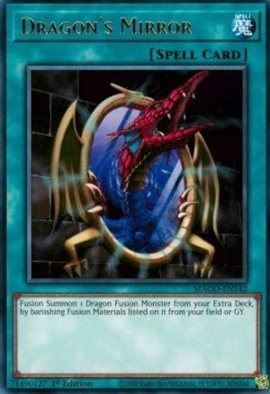 Dragon's Mirror (MAGO-EN142) - Maximum Gold 1st Edition