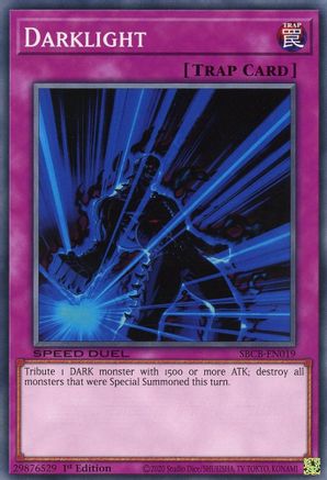 Darklight (SBCB-EN019) - Speed Duel: Battle City Box 1st Edition
