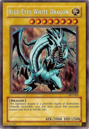 Blue-Eyes White Dragon (BPT-009) - 2003 Collectors Tin Unlimited