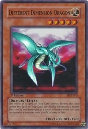 Different Dimension Dragon (DCR-015) - Dark Crisis 1st Edition
