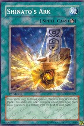 Shinato's Ark (DCR-029) - Dark Crisis 1st Edition