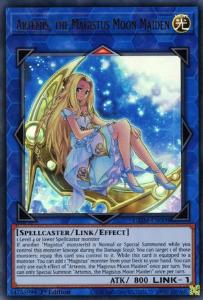 Artemis, the Magistus Moon Maiden (GEIM-EN008) - Genesis Impact 1st Edition